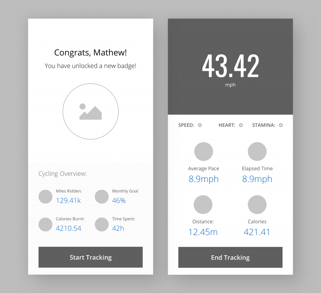 fahrrad app tracker