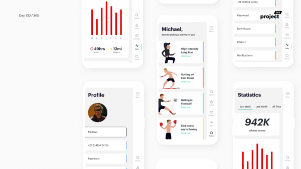 Day 130 – Healthy Activities Tracker App