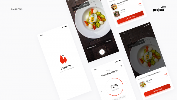 Day 151 – iCalorie AR Dieting App Concept