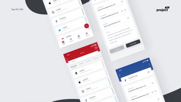 Day 212 – LastPass Mobile App Redesign