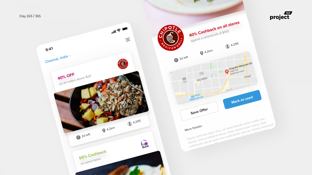 Day 263 – Nearby Events Explorer App Concept