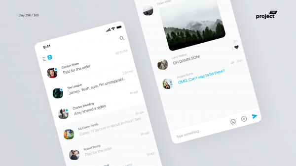 Day 296 – GroupMe App Redesign Concept